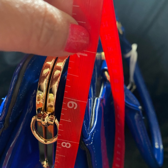 NWT Vegan, Royal Blue Purse - Picture 7 of 7